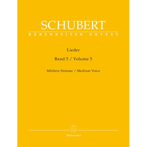 Lieder Book 5 Medium
