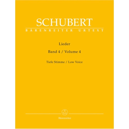 Lieder Book 4 Low