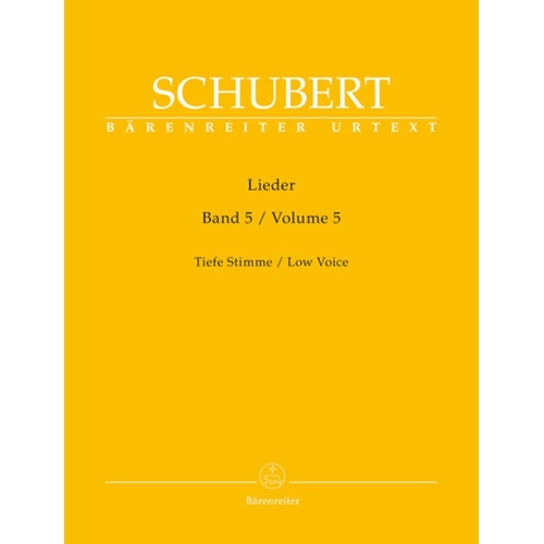 Lieder Book 5 Low