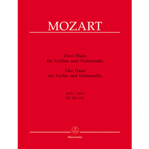 Zwei Duos Für Violine Und Violoncello