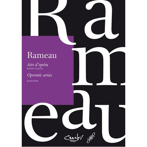 Rameau - Operatic Arias Baritone (Softcover Book) Urtext Edition Book