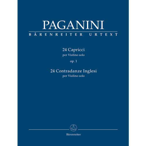 24 Capricci Op. 1 / 24 Contradanze Inglesi For Violin Solo