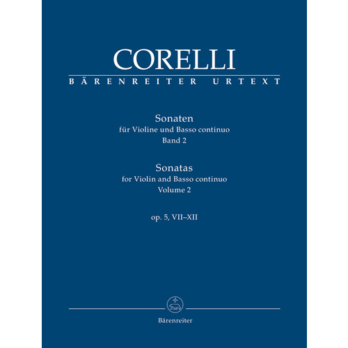 Sonatas For Violin And Basso Continuo Op. 5, Vii-Xii