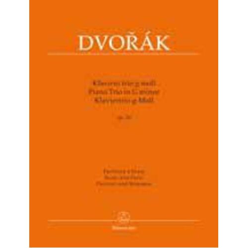 Piano Trio Op 26 G Min Score/Parts Book