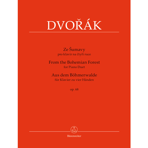 From The Bohemian Forest For Piano Duet Op. 68