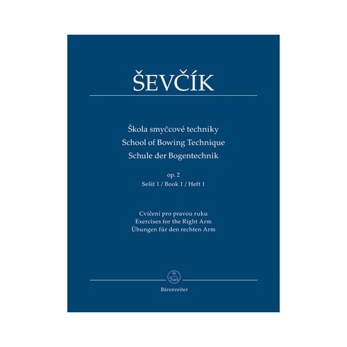 Sevcik School of Bowing Technique Op 2 Book 1 Violin Tutor