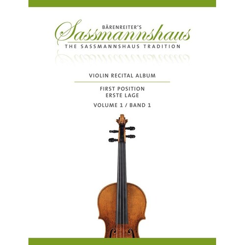 Violin Recital Album First Postion Vol 1 (Softcover Book) Book