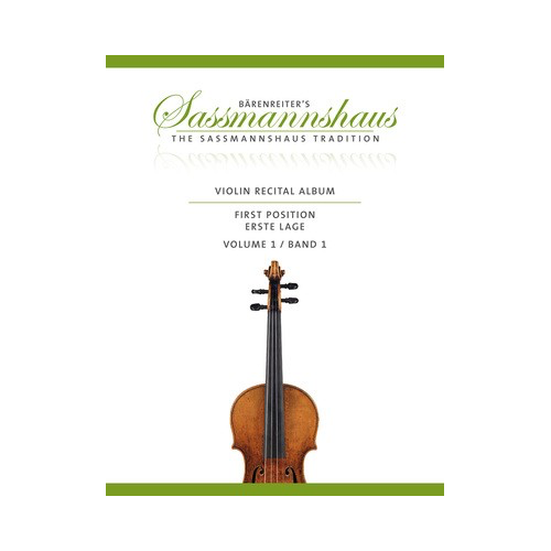 Sassmannshaus Violin Recital Album Volume 1