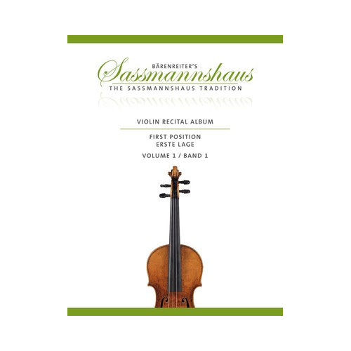 Sassmannshaus Violin Recital Album Volume 1 with Piano and Second Violin Parts