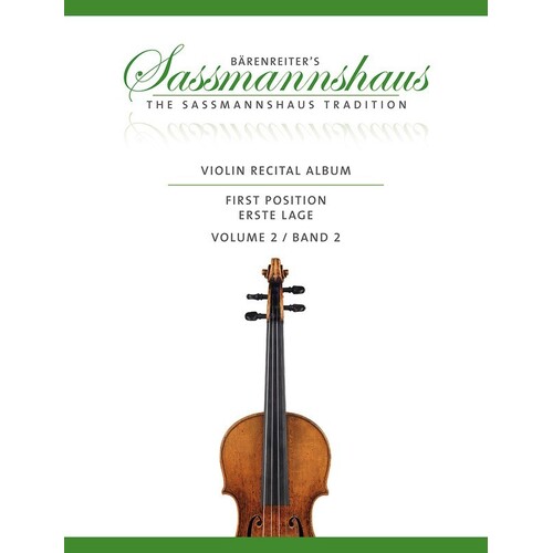 Violin Recital Album First Postion Vol 2 (Softcover Book) Book