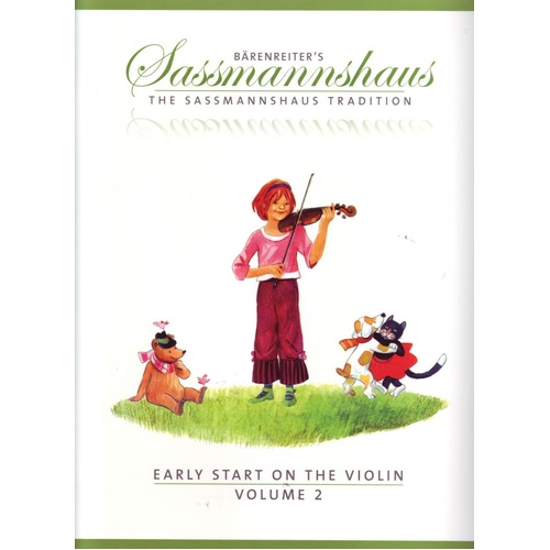 Early Start on the Violin Book 2 by Egon Sassmannshaus