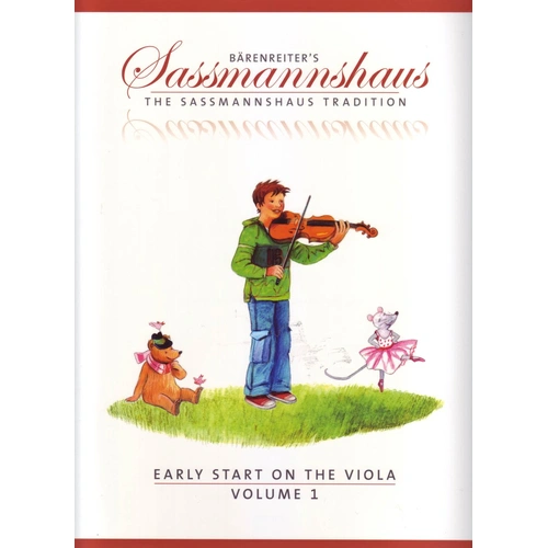 Early Start on the Viola Volume 1 by Barenreiter - 64 Pages