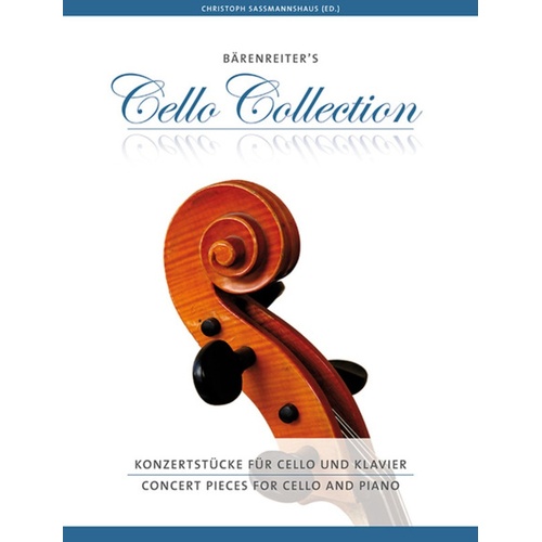 Cello Collection Concert Pieces Cello And Piano Book