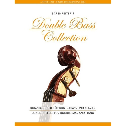 Double Bass Collection Concert Pieces by Barenreiter