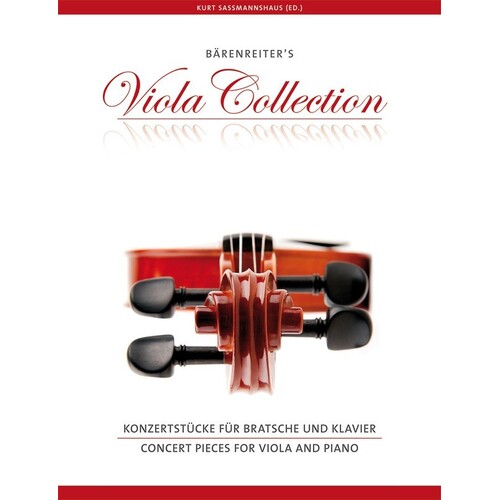 Concert Pieces For Viola And Piano (Softcover Book) Book