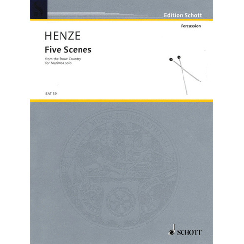 Five Scenes From The Snow Country Marimba Book