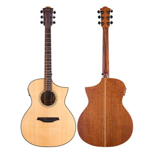 Bromo BAT4CE Tahoma Series Grand Auditorium Electric Acoustic Guitar