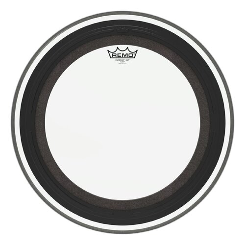 REMO Clear Emperor SMT Clear Bass Drum Head, 18"