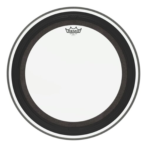 REMO Clear Emperor SMT Clear Bass Drum Head, 20"
