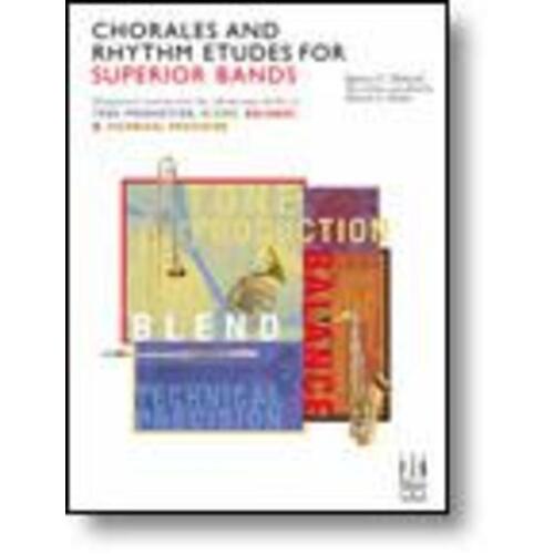Chorales And Rhythm Etudes For Superior Bands (Book) Book
