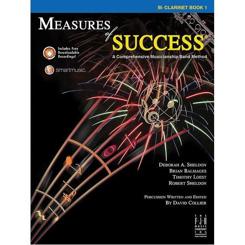 Measures of Success Clarinet Book 1 by Brian Balmages, Deborah Sheldon, Robert Sheldon, Tim Loest
