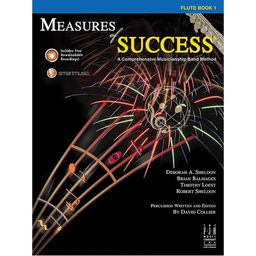 Measures of Success Flute Book 1 by Brian Balmages, Deborah Sheldon, Robert Sheldon, and Tim Loest