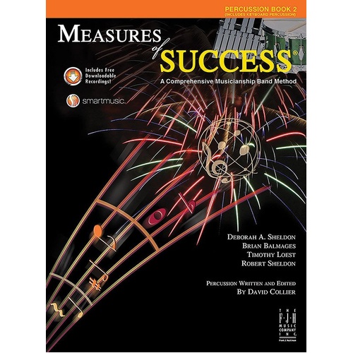 Measures of Success Percussion Book 2 by Brian Balmages, Deborah Sheldon, Robert Sheldon, Tim Loest