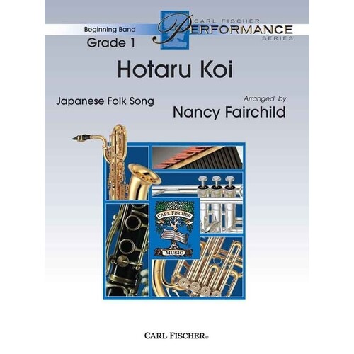 Hotaru Koi Concert Band 1 Score/Parts Book