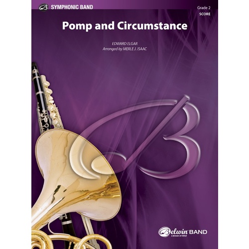 Pomp And Circumstance Op 39 No 1 Concert Band Gr 2 Score