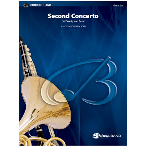Second Concerto for Faculty Concert Band Sheet Music by Ployhar, James D - Grade 2