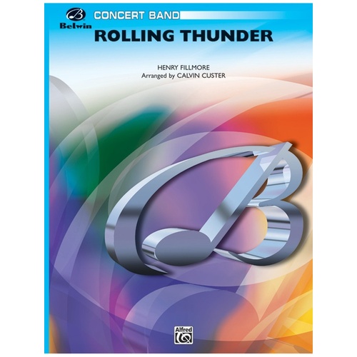 Rolling Thunder Concert March Concert Band Gr 2