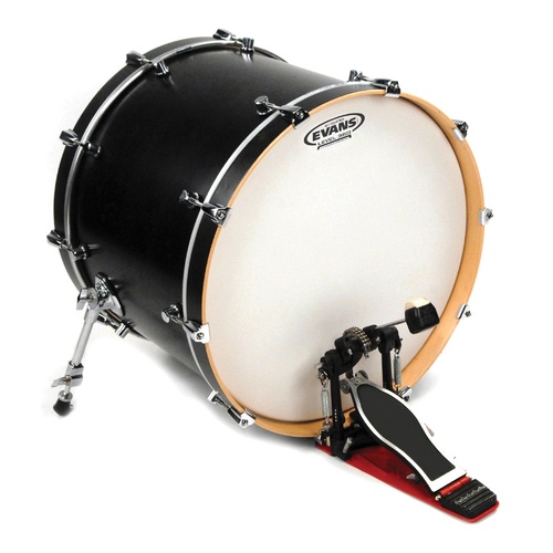 Evans EQ1 Coated Bass Drum Head, 18 Inch *SKIN ONLY*