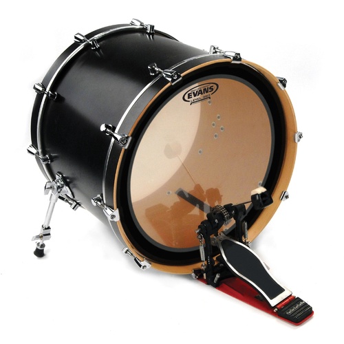 Evans EMAD Heavyweight Clear Bass Drum Head, 20 Inch *SKIN ONLY*