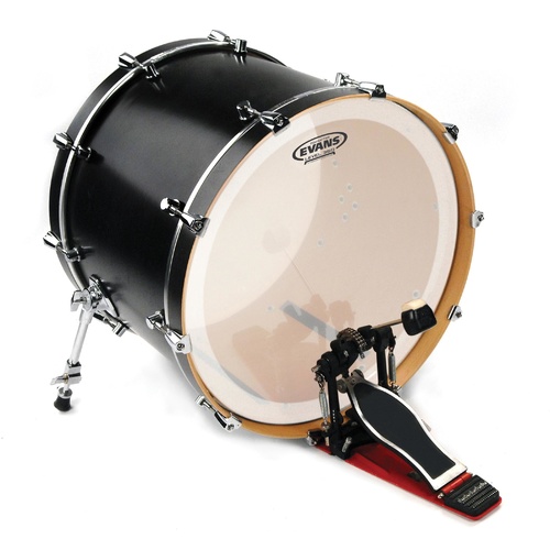 Evans EQ4 Frosted Bass Drum Head, 22 Inch *SKIN ONLY*
