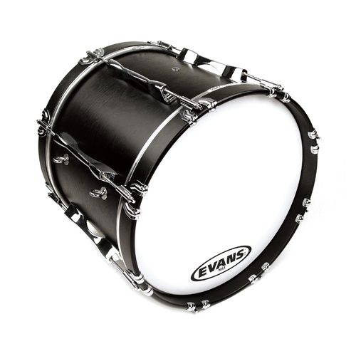 Evans MS1 White Marching Bass Drum Head, 32 Inch *SKIN ONLY*