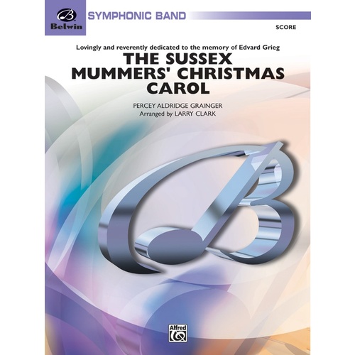 Sussex Mummers Christmas Carol Concert Band Grade 4 Score