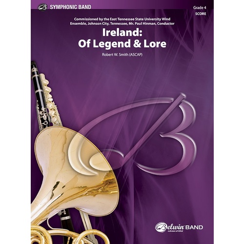 Ireland Of Legend And Lore Concert Band Gr 4 Conductor Score