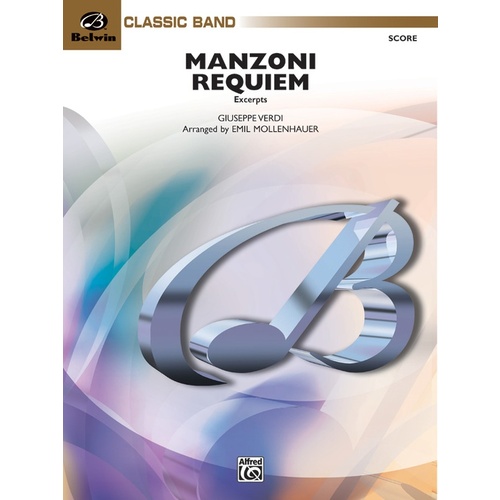Manzoni Requiem Concert Band Gr 3