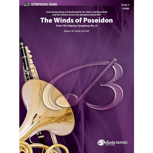 Winds of Poseidon Concert Band Grade 4 Conductor Score