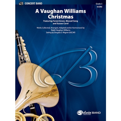 Vaughan Williams Christmas Concert Band Grade 3 Conductor Score