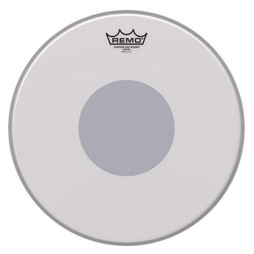Remo Controlled Sound Emperor Coated Bottom Black Dot 13”