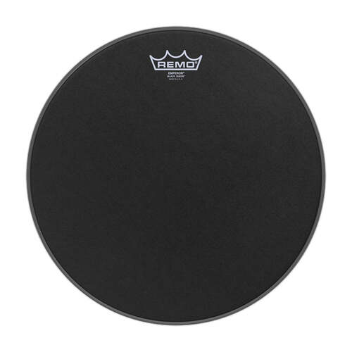 Remo 8" Emperor Black Suede