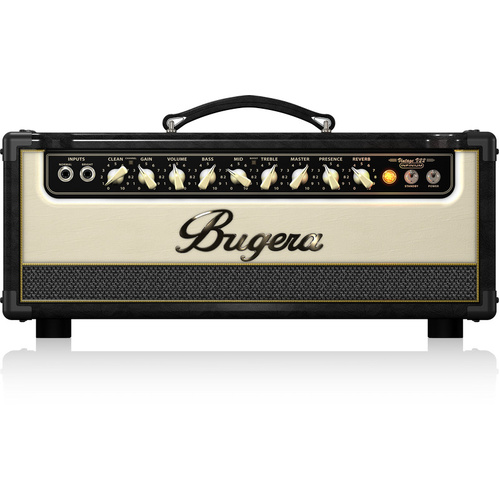 Bugera V22HD INFINIUM 22W Vintage 2-Channel Tube Guitar Amplifier Head with Reverb