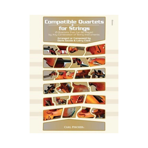 Compatible Quartets for Strings - Double Bass by Doris Gazda & Larry Clark