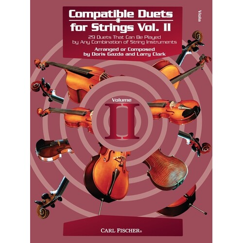 Compatible Duets For Strings Vol 2 Viola (Softcover Book)