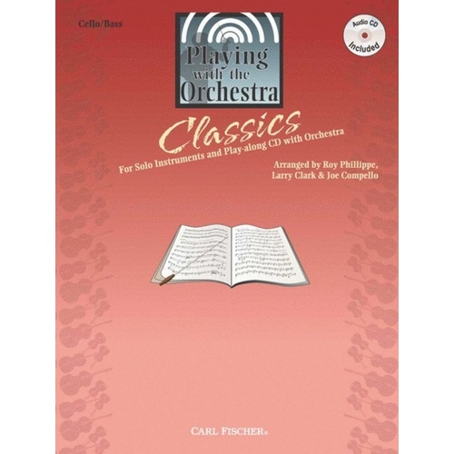 Playing With The Orchestra Classics VLC BA BK/CD