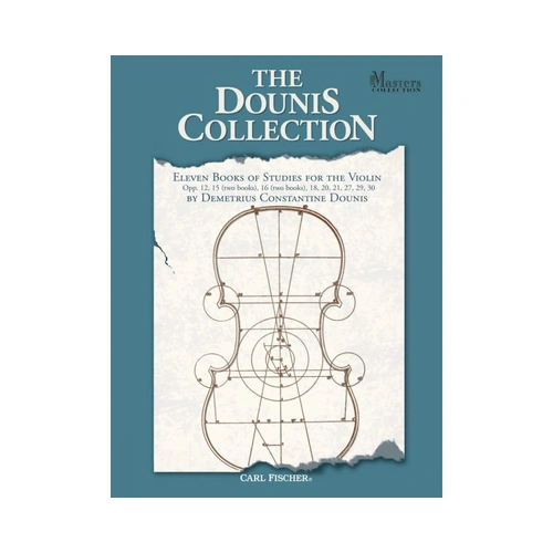 Dounis Collection: 11 Books of Studies for Violin by Demetrius Constantine Dounis, Carl Fischer, 290 Pages