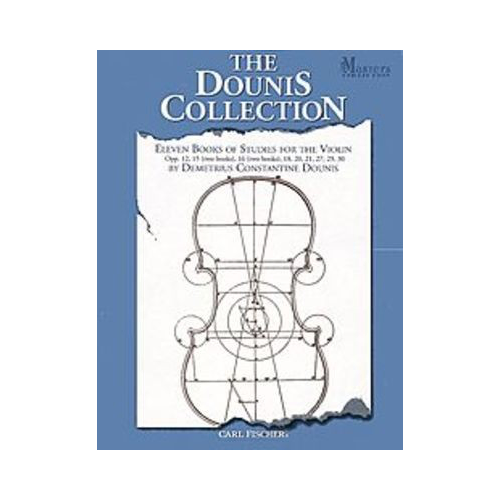 The Dounis Collection: Eleven Books of Studies for Violin - Carl Fischer 301655306