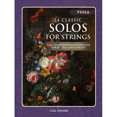 24 Classic Solos for Viola - Carl Fischer BF175