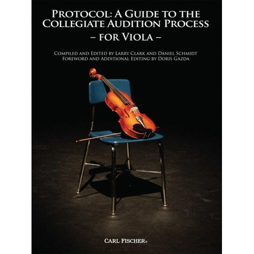 Protocol Guide to Audition Process VLA